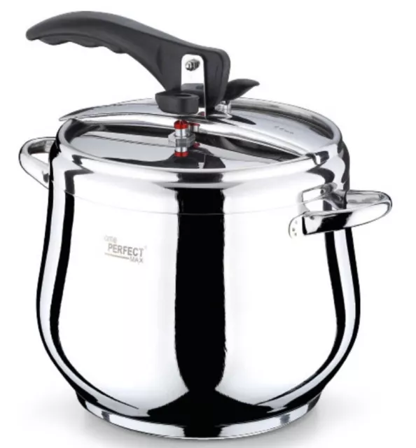 Schnellkochtopf 15 Liter Schnell - Kochtopf 14L Edelstahl Dampfkochtopf Topf