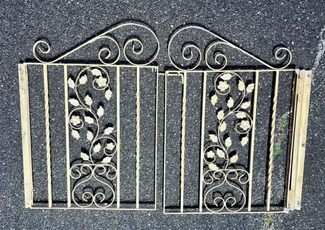 Wrought Iron Swing Gate