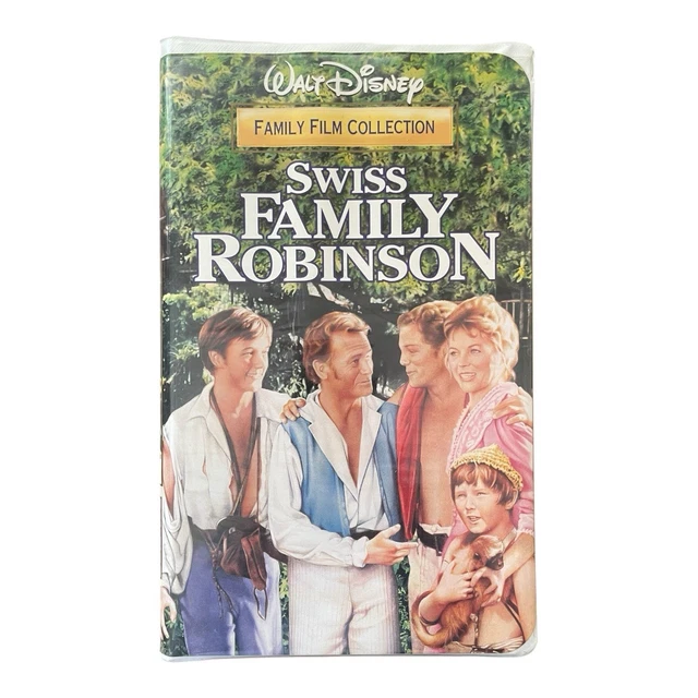 SWISS FAMILY ROBINSON Walt Disney Family Film Collection VHS £6.20 ...