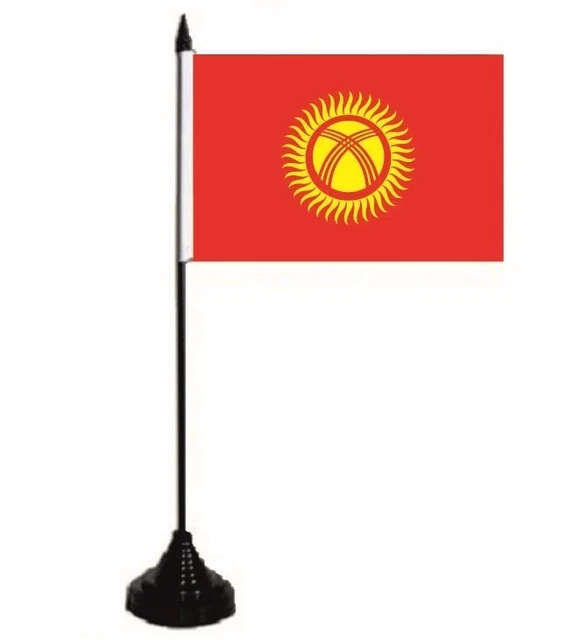 AZ FLAG Stockflagge Litauen – 10 Stück, 15x10 Cm, Mit 25 Cm Stiel, Aus 100% Polyester