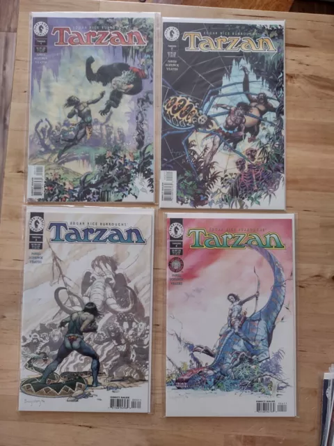 43 Tarzan Lot: 16 Malibu Comics (1992); 27 Dark Horse Tarzan (1996). VF/NM