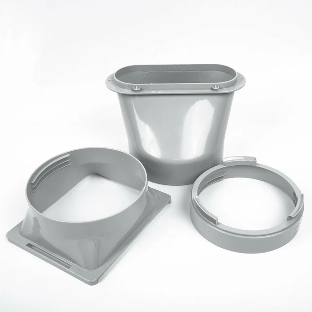 Accessoires Échappement Conduit Pièces Plastique 15CM Rechange Interface Tuyau