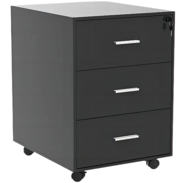 UNDER DESK DRAWERS Storage Unit Filing with 3 Drawers Office