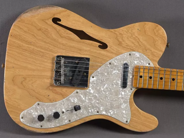 Fender Custom Shop Telecaster Thinline 1969 Relic Aged Natural