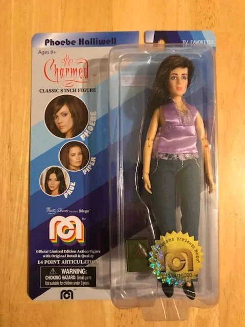 NEW PHOEBE HALLIWELL Charmed Action Figure Mego 8 Limit Edition 987 