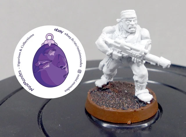 40K ASTRA MILITARUM Catachan Missile Launcher teams x 3 Metal EUR 36,27