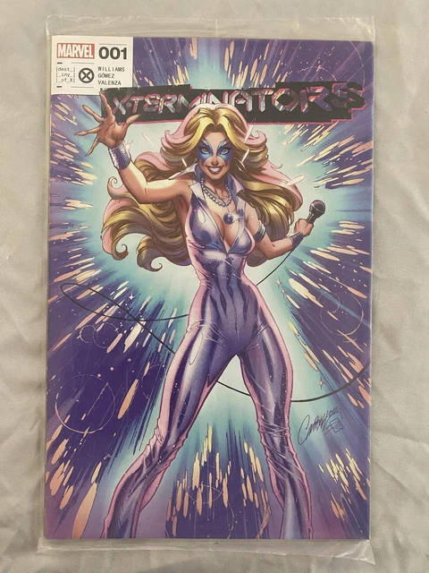 X-Terminators #1 2022 Comic NYCC J. Scott Campbell Cover Variant Polybag VF/NM