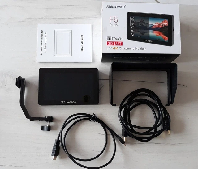 Ecran Moniteur Feelworld F6 Plus 5.5 Pouces - Ecran tactile - FULL HD - 4K HDMI 2