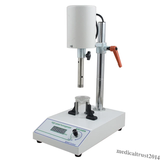 High Speed Homogenizer Lab Mixer Disperser Equipment 8000 - 22000RPM Emulsifying