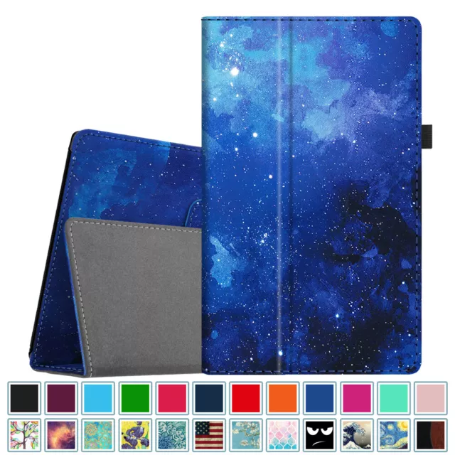 Folio Case for Amazon Fire HD 10 9th Gen 2019/7th Gen 2017 Slim Fit Stand Cover