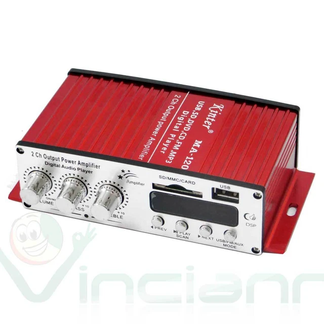 AMPLIFICATORE STEREO AUTO 2 Canali Subwoofer 1000W Car Power Amplifier - Foto 5