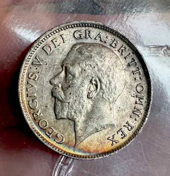 George 6 Pence 1919. Grade GXF