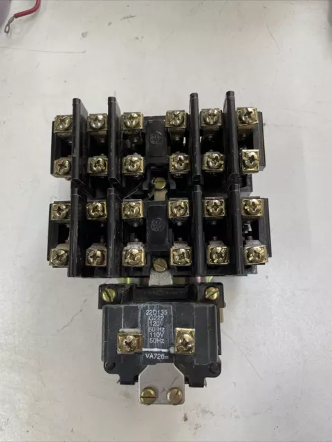 Ge Cr206L20Na 20 Amp 120 Volt Coil 12 Pole Lighting Contactor