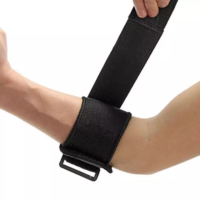 Adjustable Elbow Support Brace Strap Tennis Golf Sport BEST Forearm-Bandage P4X9