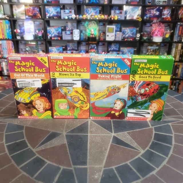 LOT DE 4 cassettes VHS Magic School Bus : Out of this World, Blows Its ...