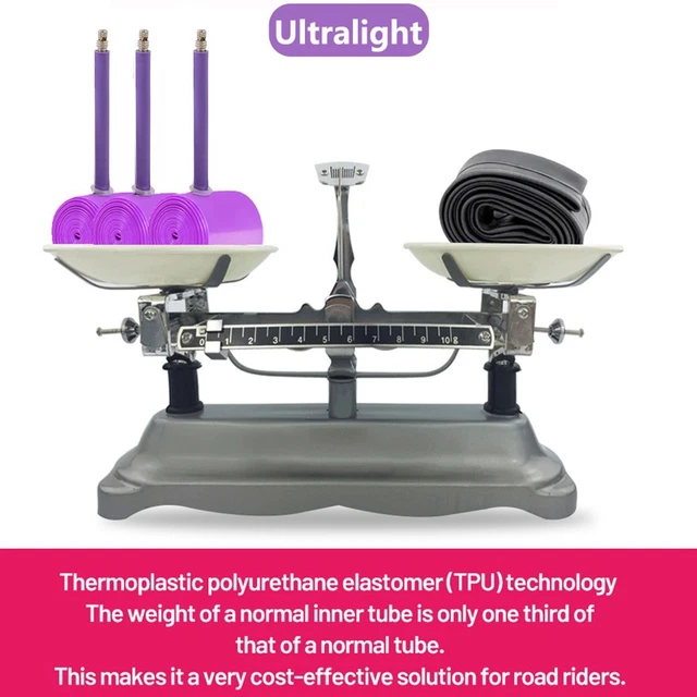 Ultraleichter 700 C TPU-Schlauch Für Rennräder, 35 G Gewicht, Passend