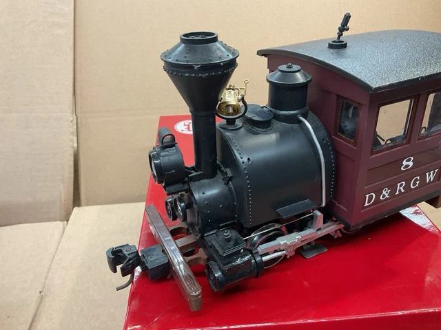 LGB G GAUGE Steam Locomotive 0-4-0 Porter Shunter D&Rgw Rio Grande Dcc ...