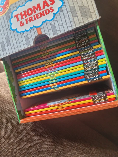 Thomas Box THOMAS THE TANK Engine Shed Complete Book Collection Box Set 68 Books ...