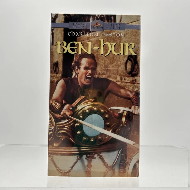 BENHUR VHS 1996 2 Tape Box Set New Factory Sealed £8.27 PicClick UK