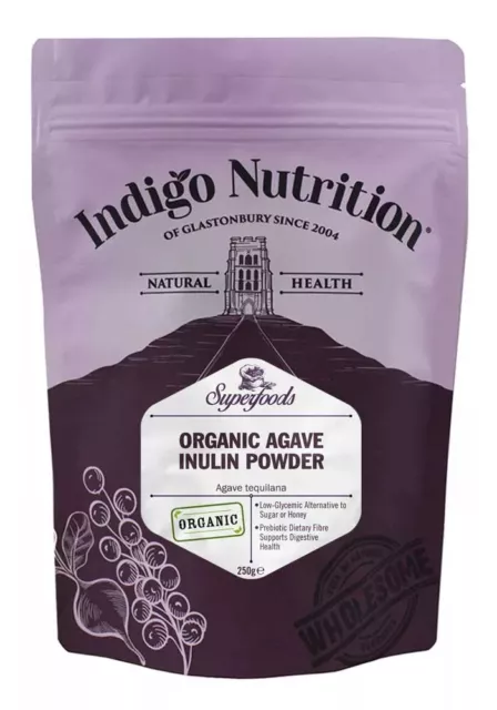 Erbe indaco polvere di agave biologica 250 g - 500 g