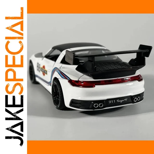 Voiture 1/18 Norev porsche 911 carrera 4S noire 997 Targa (manque miroirs rétro