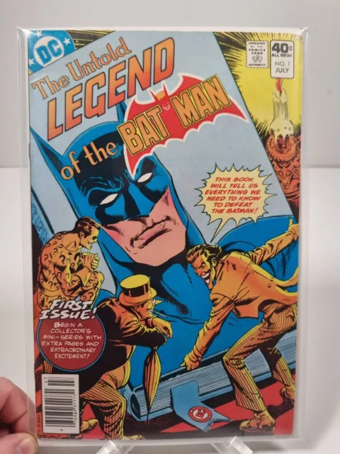 THE UNTOLD LEGEND OF THE BATMAN #1 DC Comic 1981 Mid / High Grade