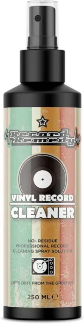 Vinyl LP Schallplatte & Stylus Reinigungsflüssigkeit antistatisches Spray | Reinigt und stellt wieder her