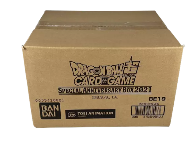 Dragonball Super Card Game Scatola Speciale Anniversario 2021 *Display Sigillato*