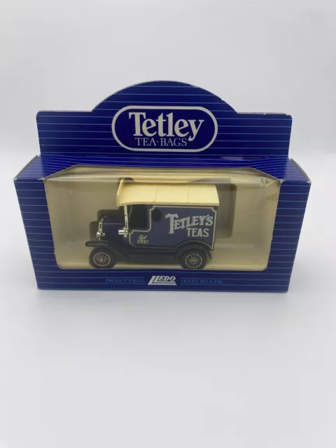 Lledo Promotional Tetley Tea Bags Ford Model A Van Die Cast Boxed