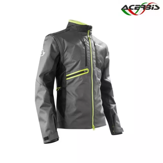 ACERBIS 0022169.318.066 Jacke Enduro-One Schwarz/Gelb L