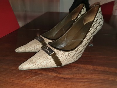 Dior Chaussures femme escarpin vintage CHRISTIAN DIOR monogramme 
