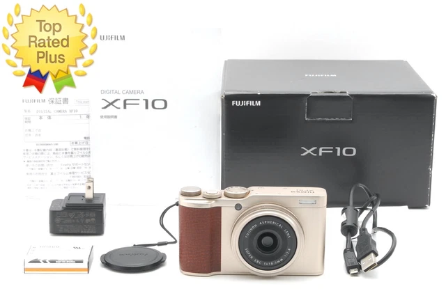 [Near Mint++ w/Box] Fujifilm Fuji XF10 24.2MP Gold Compact Digital Camera Japan