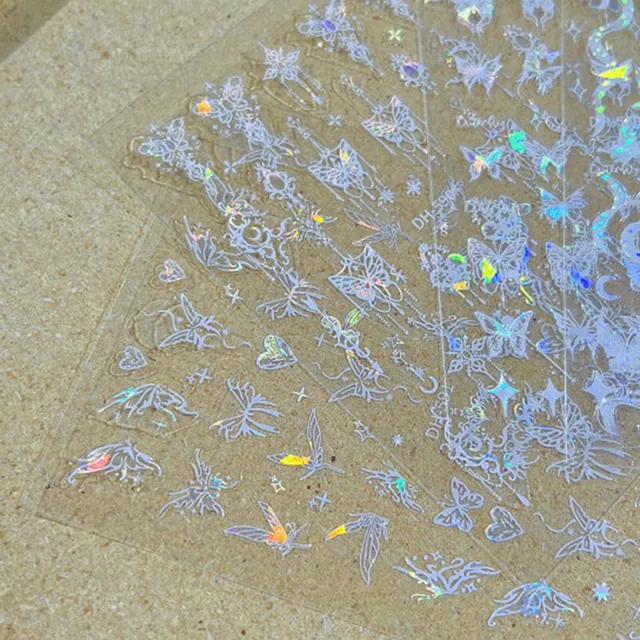 Peintures en forme de papillon laser