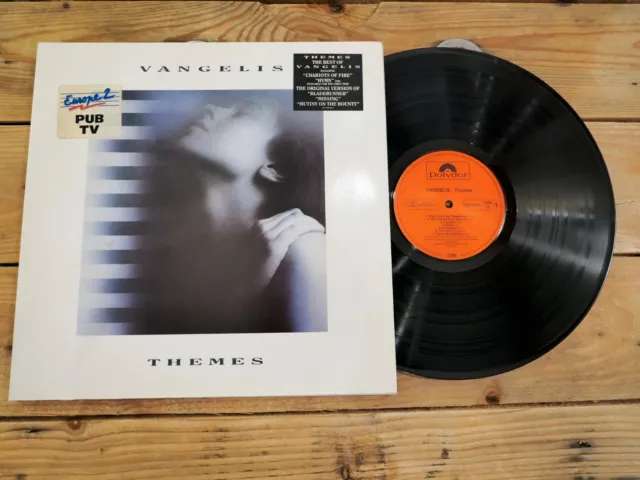 Vangelis Themes Lp 33T Vinyle Cover Ex Original 1989 Gatefold