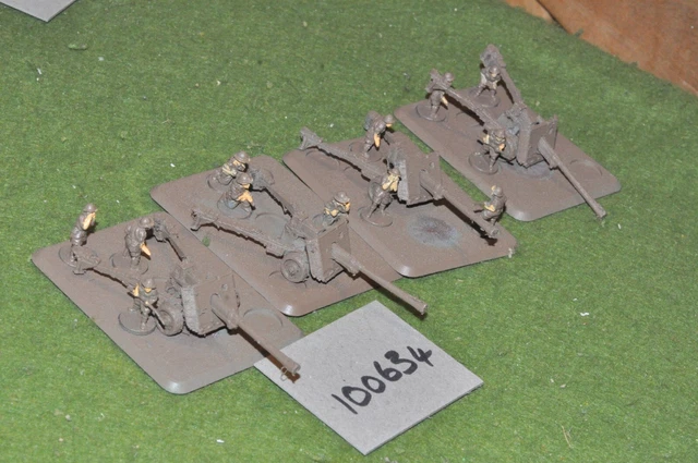 15mm WW2 / british - 4 guns & crews - (100634)