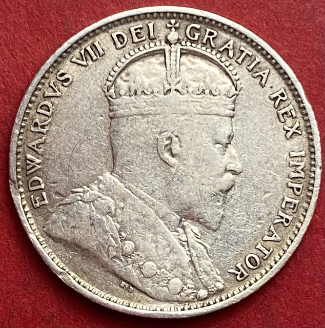 1904H Newfoundland 20 Cents - VF - Bent Trend 70$ Lot#7231