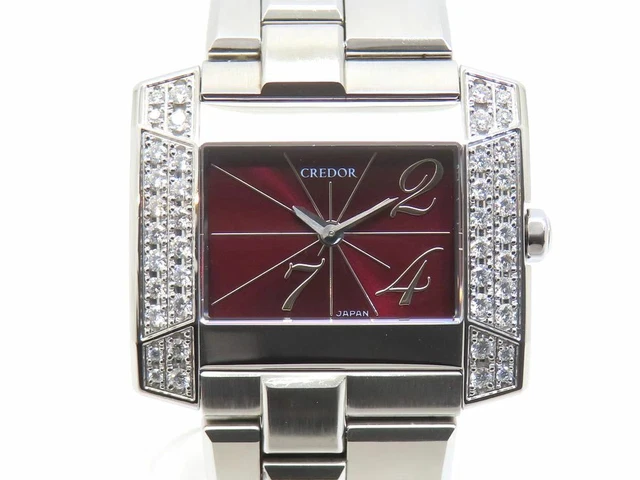 SEIKO CREDOR NODE GSWE935/5A70-0AY0 Side diamond green Dial  display picture 3