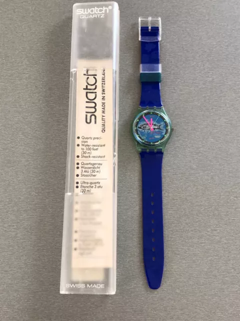 Montre Swatch Swiss Theme Peche Poisson Dans Sa Boite