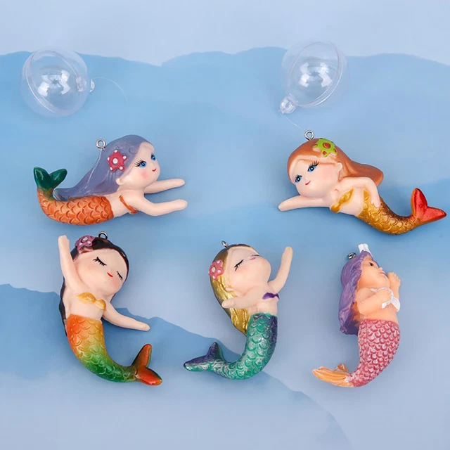 Floating Aquarium Decoration Floating Cartoon Girl Fish Tank Decoration