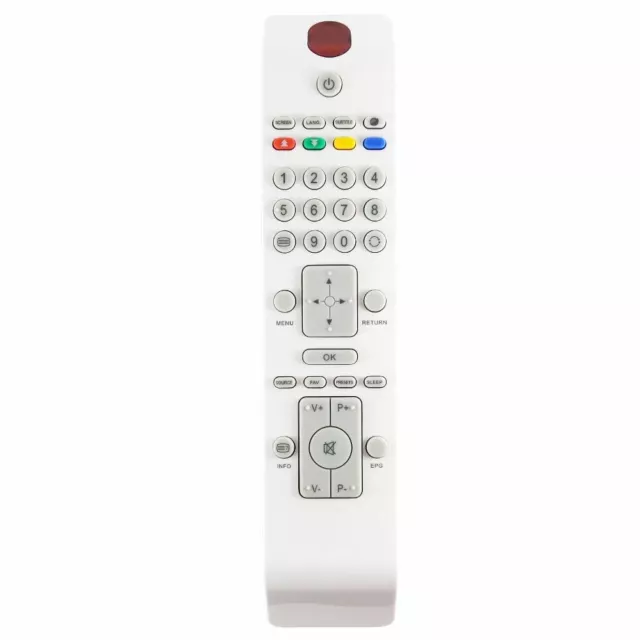 Authentique Blanc TV Télécommande pour SCHAUB LORENZ SL22LF911