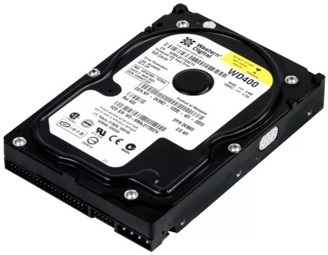 FESTPLATTE WESTERN DIGITAL CAVIAR WD400BB 40GB 7200U/min 2MB ATA IDE 3.5''