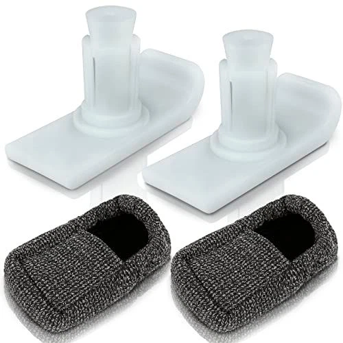 Vive Walker Ski Glides & Covers 4 PCS - Tennis Ball Accessories 4 Piece Set