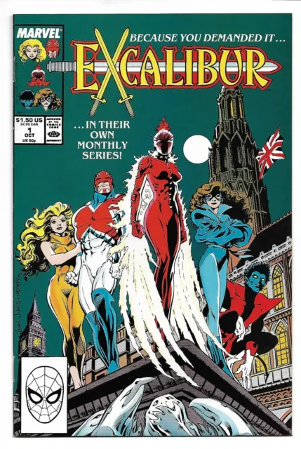 Excalibur #1 VF/NM (Marvel Comics, 1988)