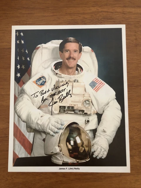 NASA James Reilly Hand Signed Autographed 8X10 Photo