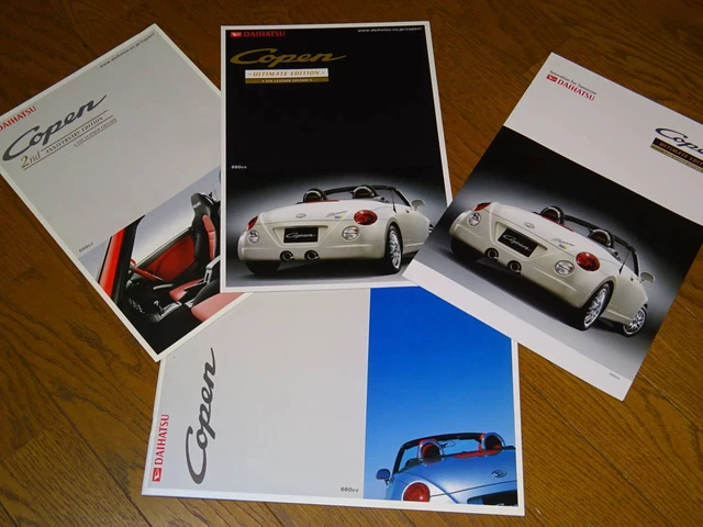 First Generation Copen Catalog Set 2Th Anniversary Edition Ultimate Part