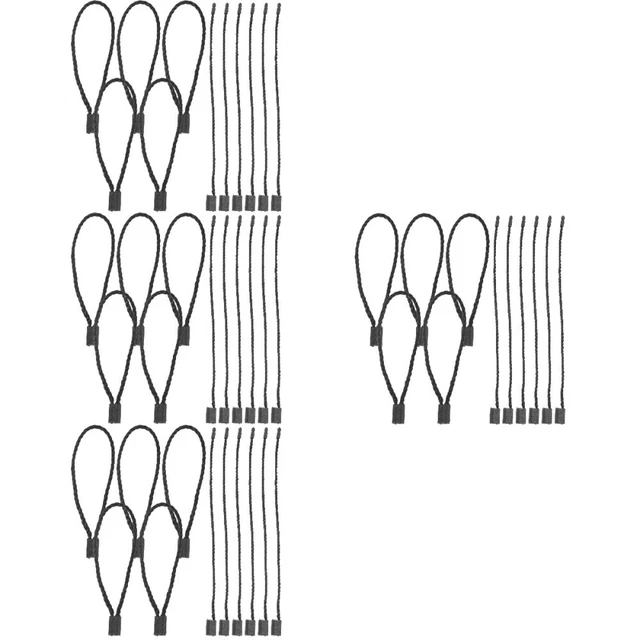 4pcs 1 Bag -Tags String Seilhänge -String - -Tags Riemen für