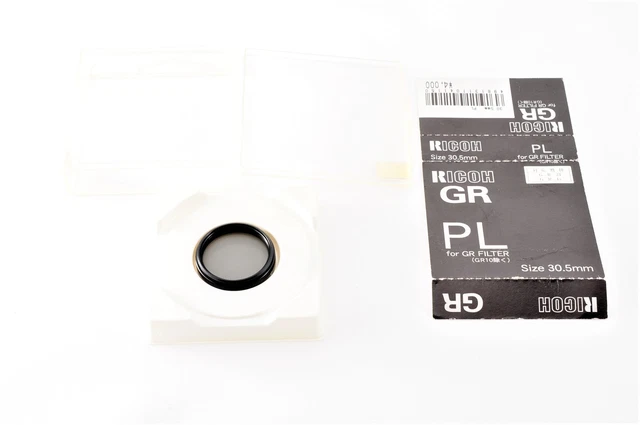 [Exc+5] Ricoh GR Compact Camera 30.5mm PL Filter From JAPAN 2