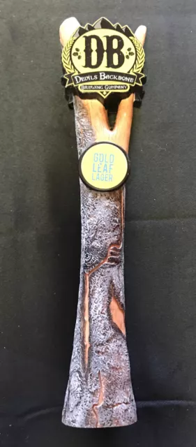 Devil’s Backbone Brewing Company Gold Leaf Lager Beer Tap