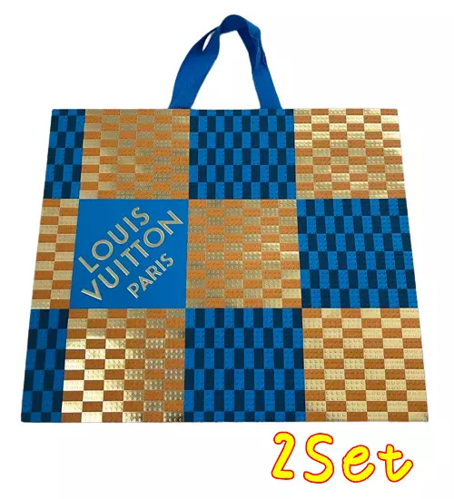 Authentic Louis Vuitton Holiday Limited Shopping Gift Paper Bag 19x16x9”