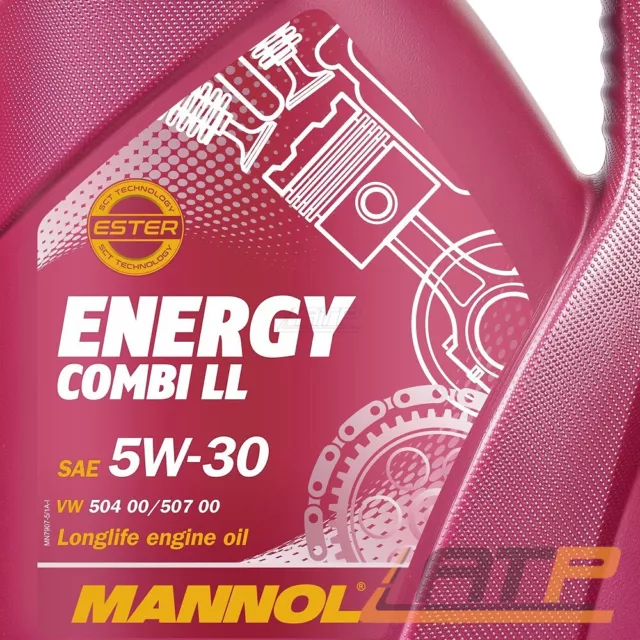 5 L Liter Mannol Energy Combi Ll 5W-30 Motor-Öl Motorenöl 2